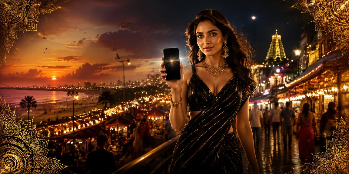 Night market in Chennai representing vibrant betting scene